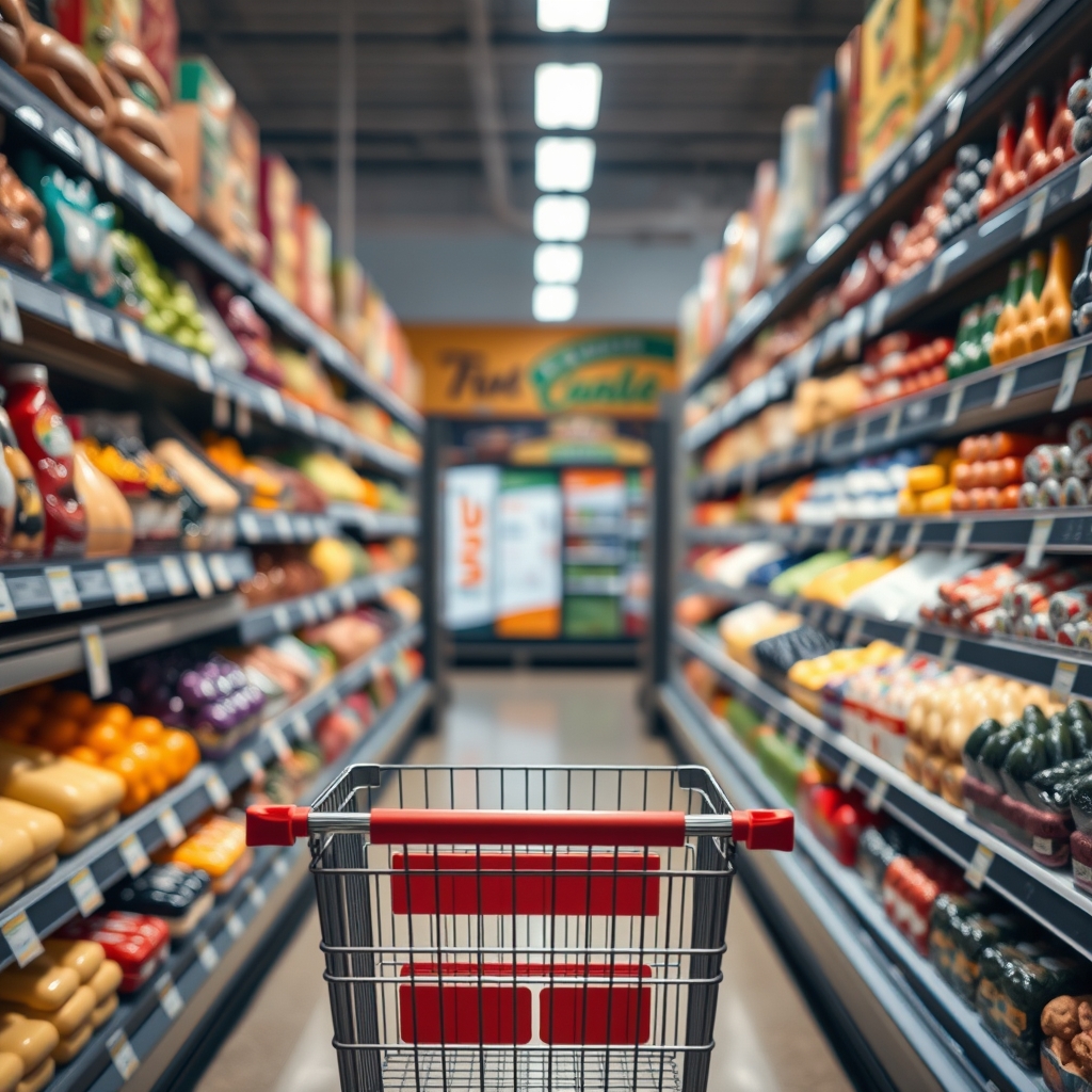 Supermercado con tarjeta: débito y crédito en Uruguay
